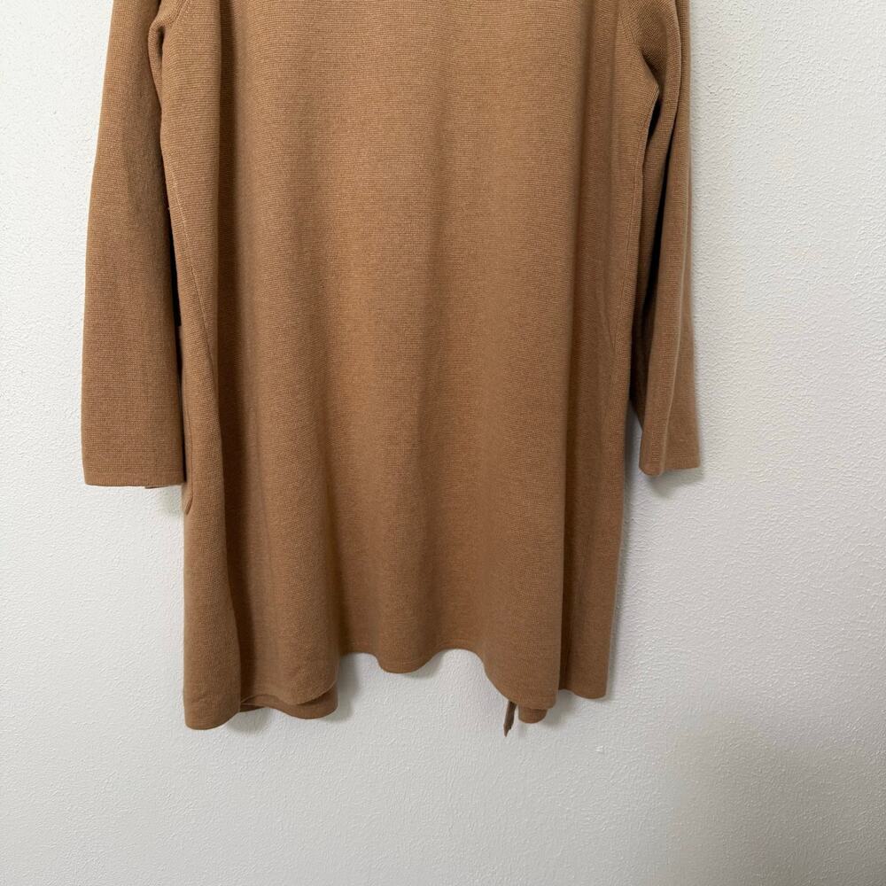 J.Crew New Women's Tan Wool Blend Knit Open Front Cardigan Size XXL - Picture 15 of 15